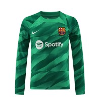 Fotbalové Dres Barcelona Brankářské Domácí 2023-24 Dlouhý Rukáv